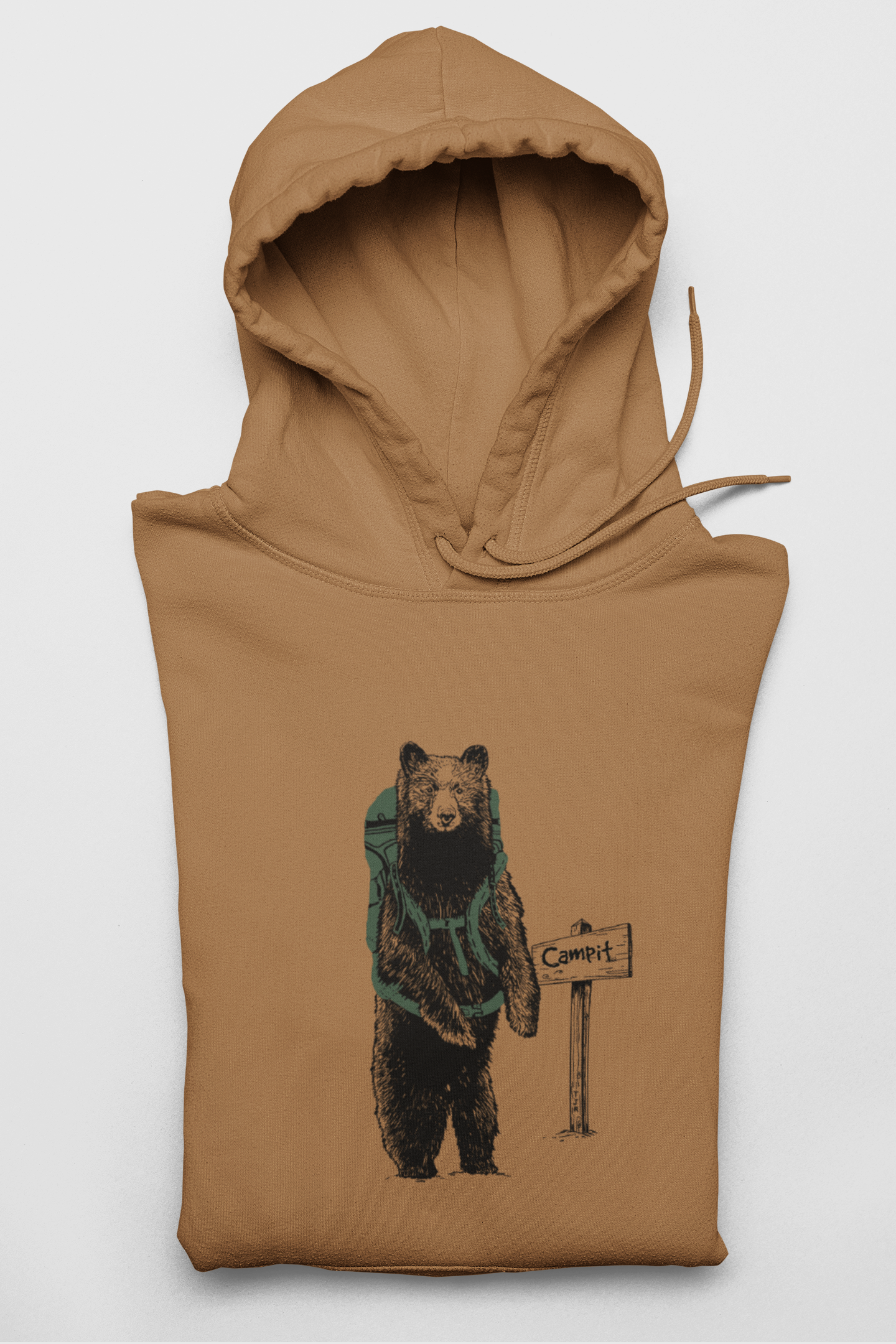 Campit Bear Heavyweight Hoodie