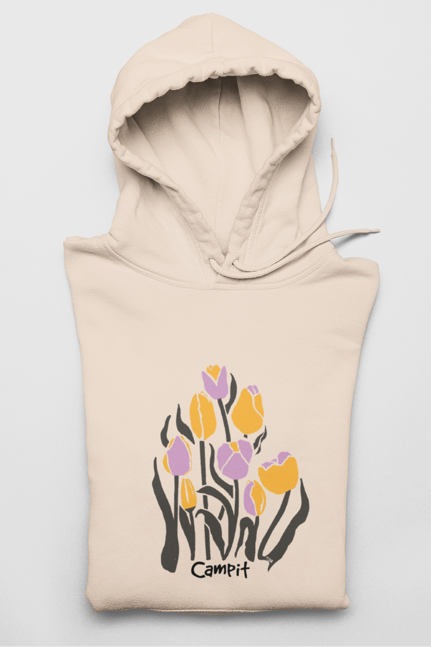 Campit Tulips Unisex Hoodie