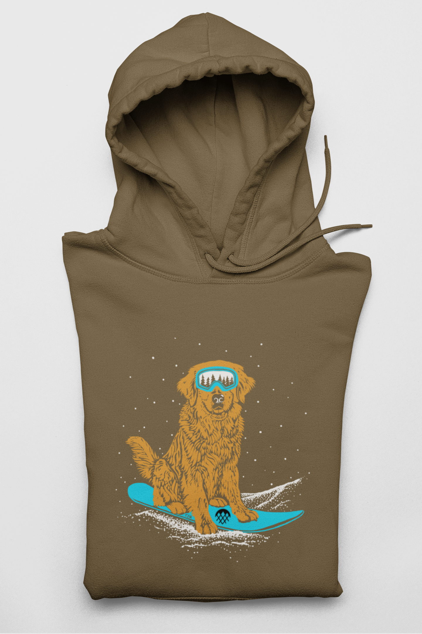 Crystal Mountain Blue Adult Hoodie