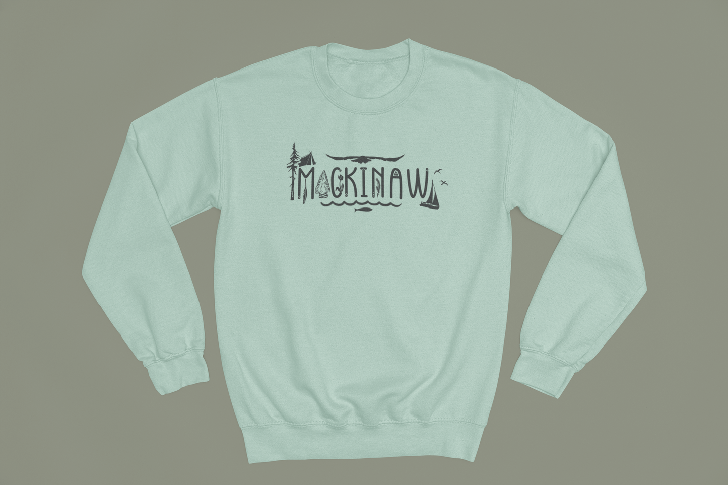 Icons of Mackinaw Unisex Crew