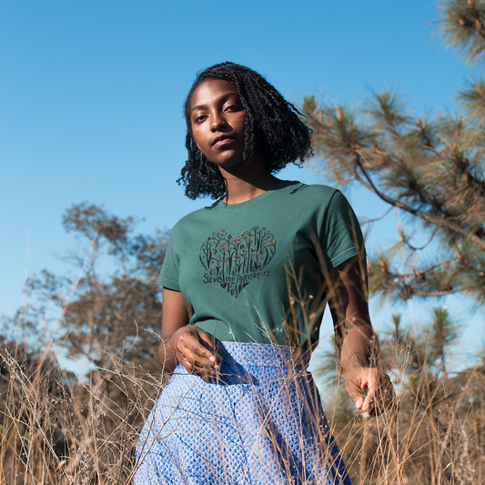 Save the Pollinators Heavyweight Unisex Tee