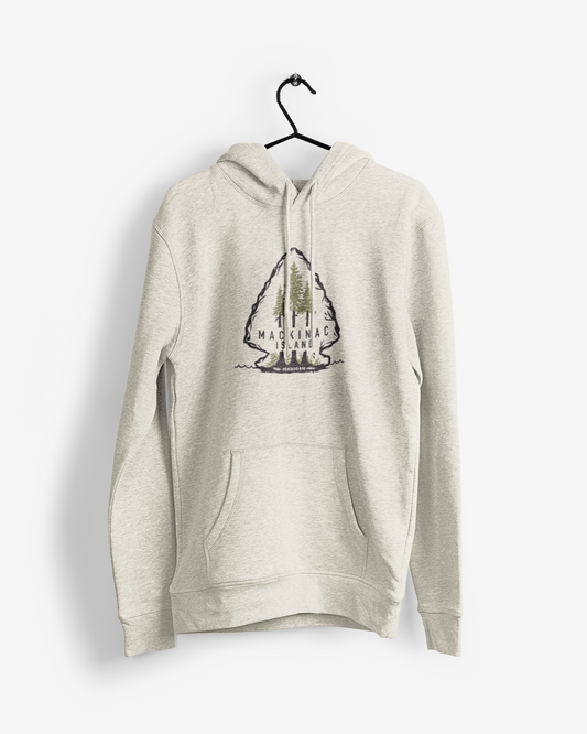 Mackinac Island Arrowhead Unisex Hoodie