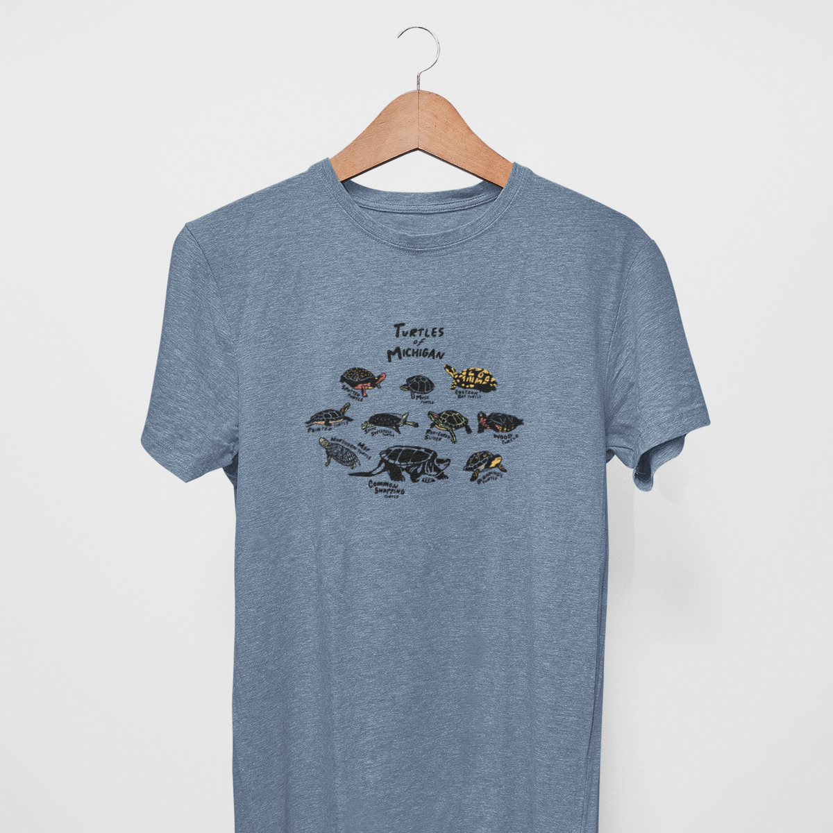 Turtles of Michigan Unisex Tee