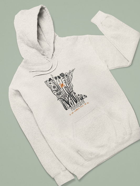 Minnesota is my Favorite Place to Bee Unisex Hoodie
