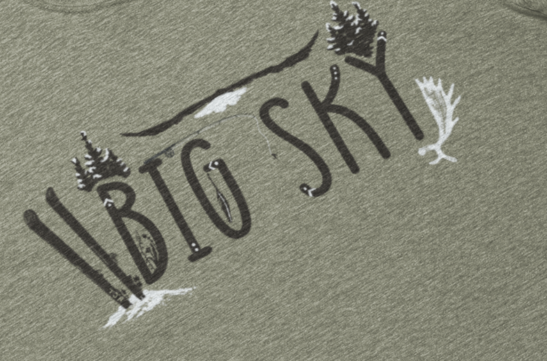 Big Sky Melange Unisex Hoodie