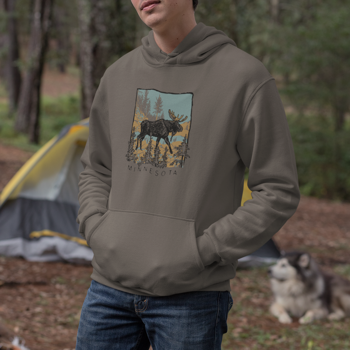 Moose Creek: Minnesota Midweight Hoodie