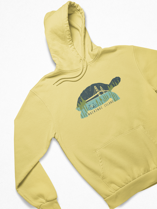 Mackinac Island Turtle Unisex Hoodie