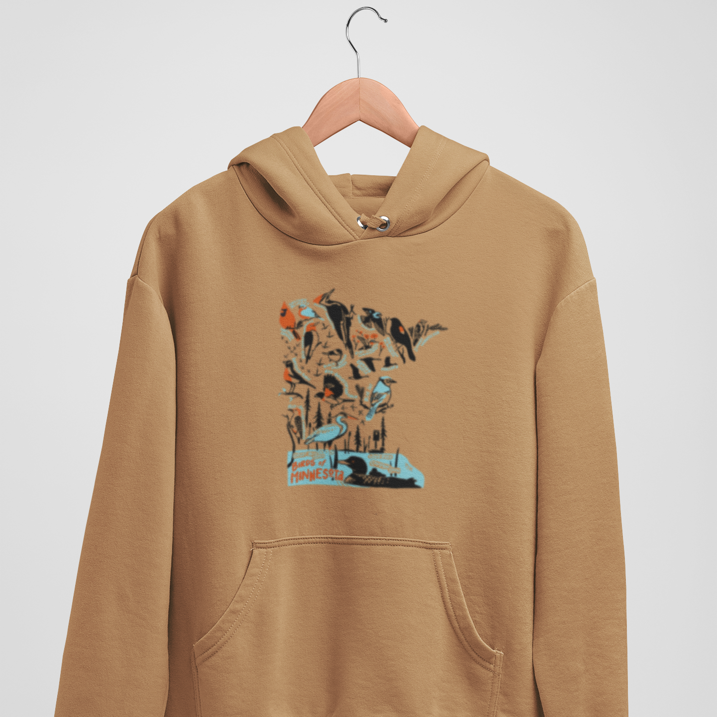 Birds of Minnesota Heavyweight Hoodie