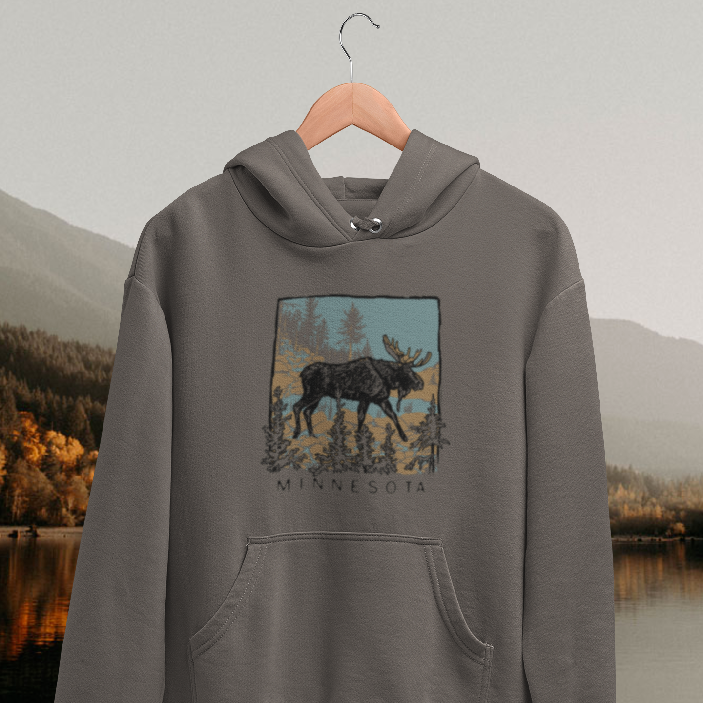 Moose Creek: Minnesota Midweight Hoodie