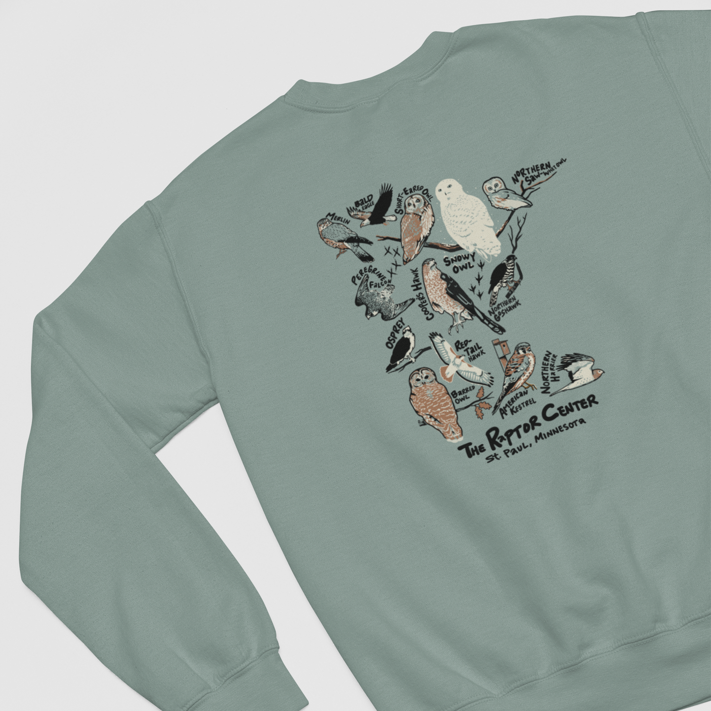 The Raptor Center Fleece Crew