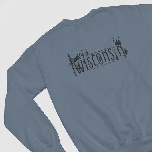 Essence of Wisconsin Adult Crewneck Sweatshirt