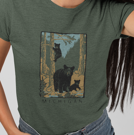 Bear Creek: Michigan Unisex Tee