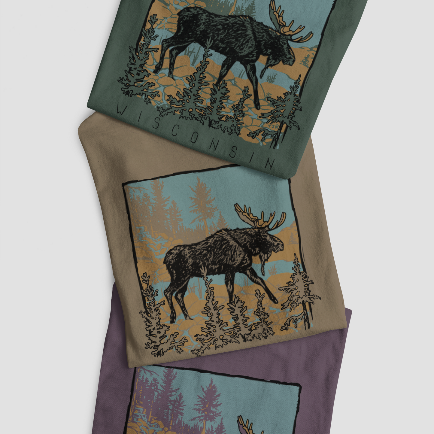 Moose Creek: Wisconsin Unisex Tee