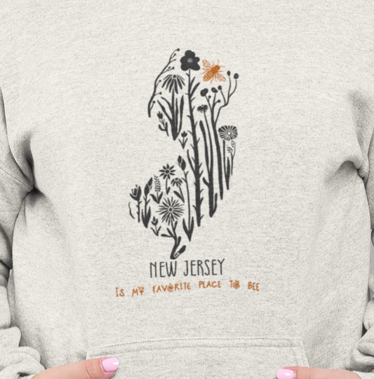 New Jersey is my Favorite Place to Bee Unisex Hoodie