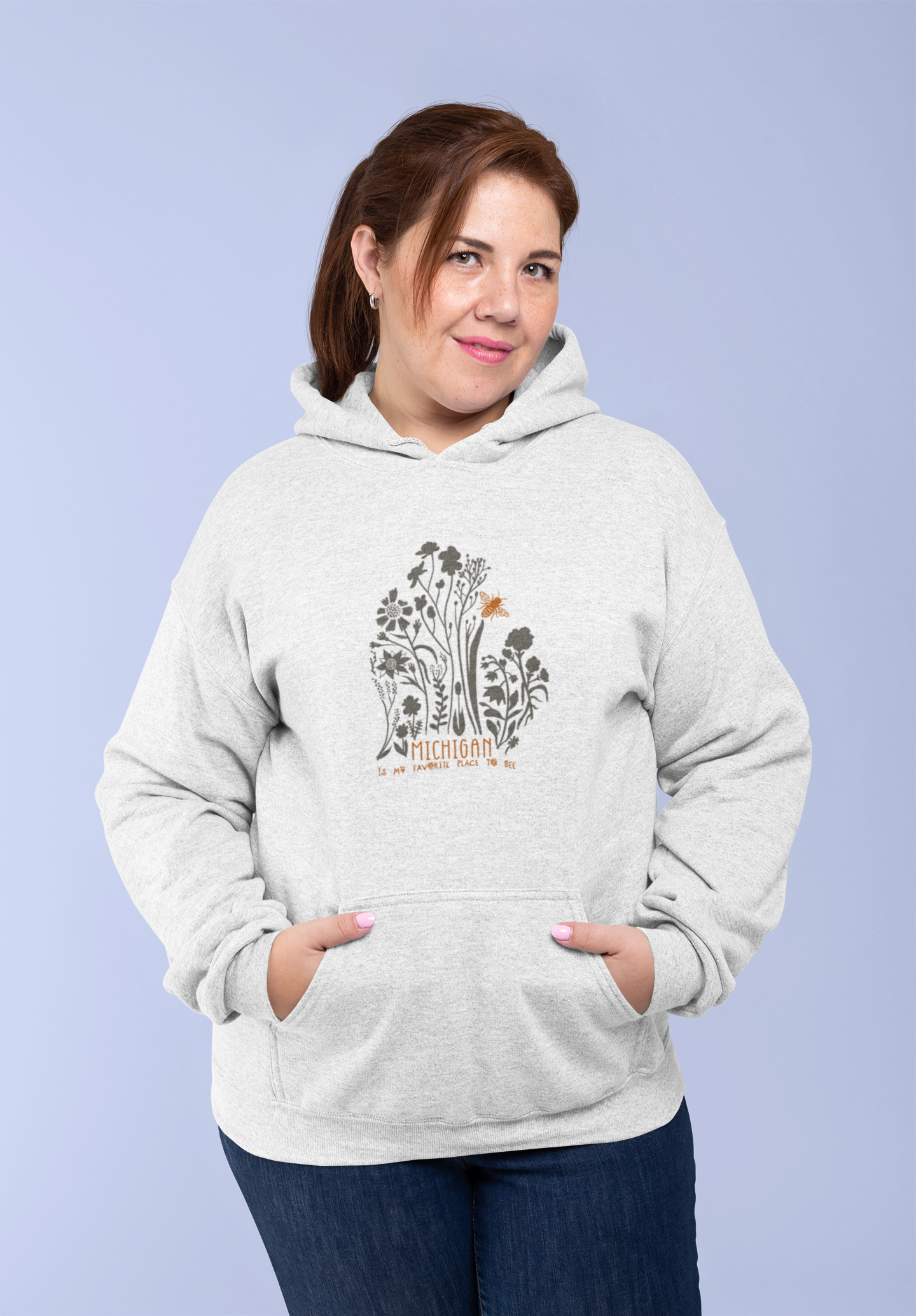 Alpena is my Favorite Place to Bee Unisex Hoodie