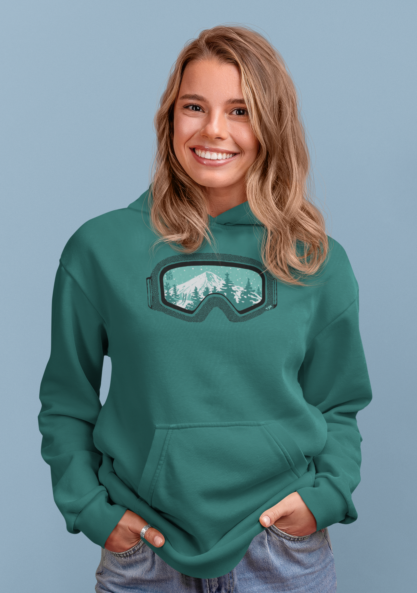 Big Sky Goggles Unisex Hoodie