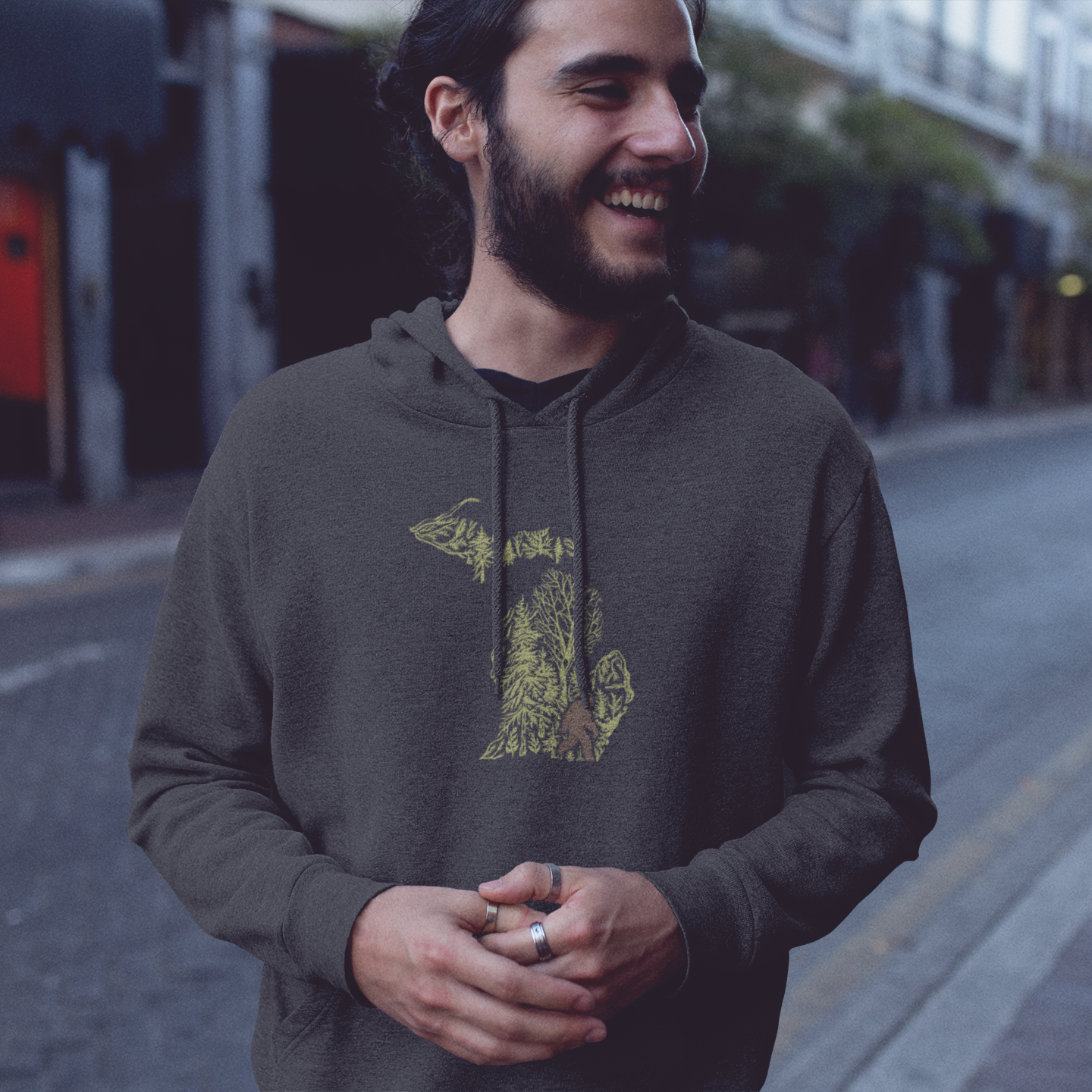 Michigan Bigfoot Hoodie