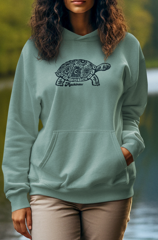 Mackinaw Turtle Unisex Hoodie