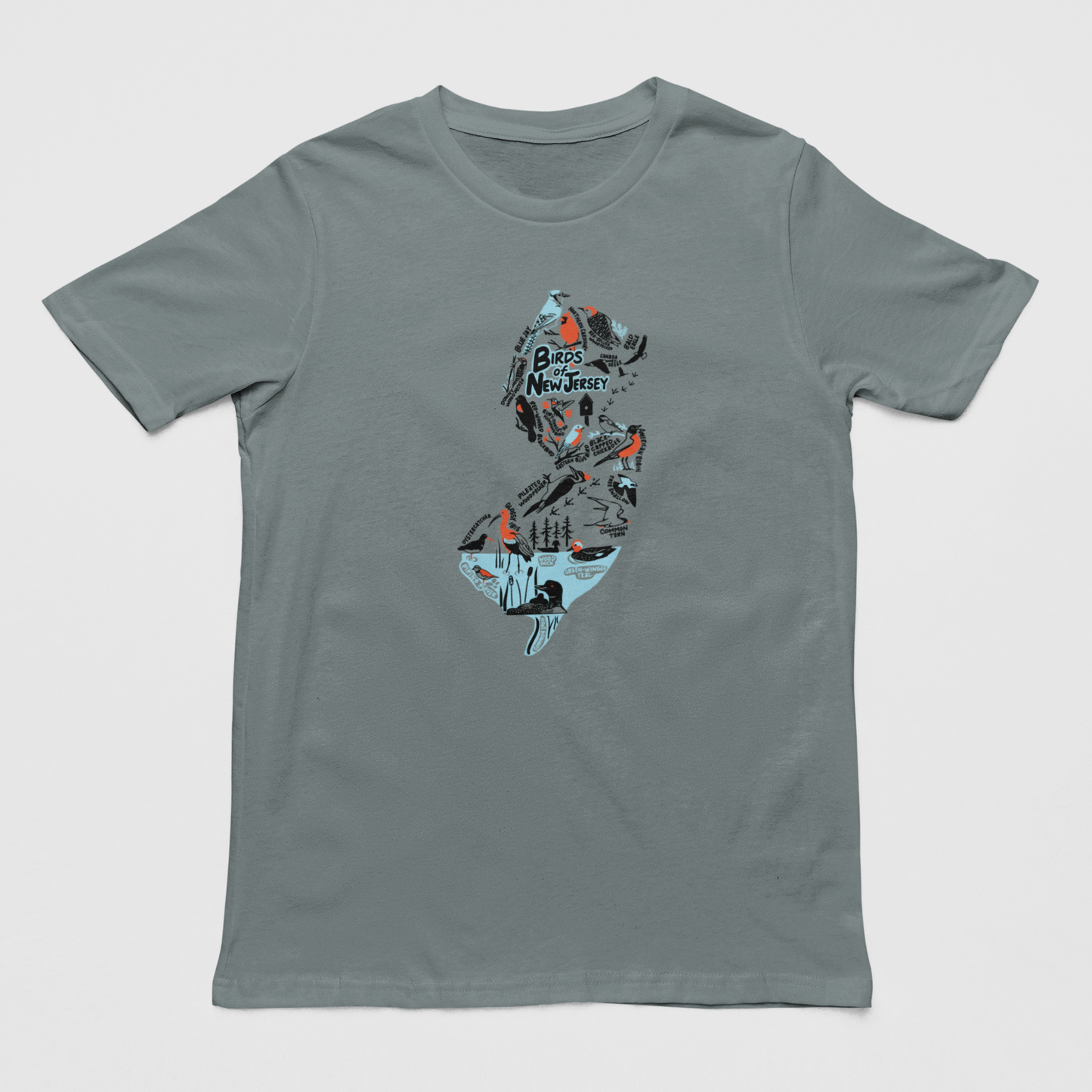 Birds of New Jersey Unisex Tee