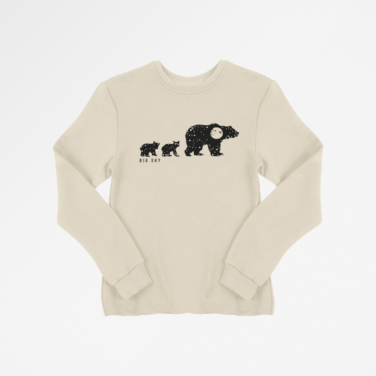 Big Sky Bears Unisex Sponge Crew