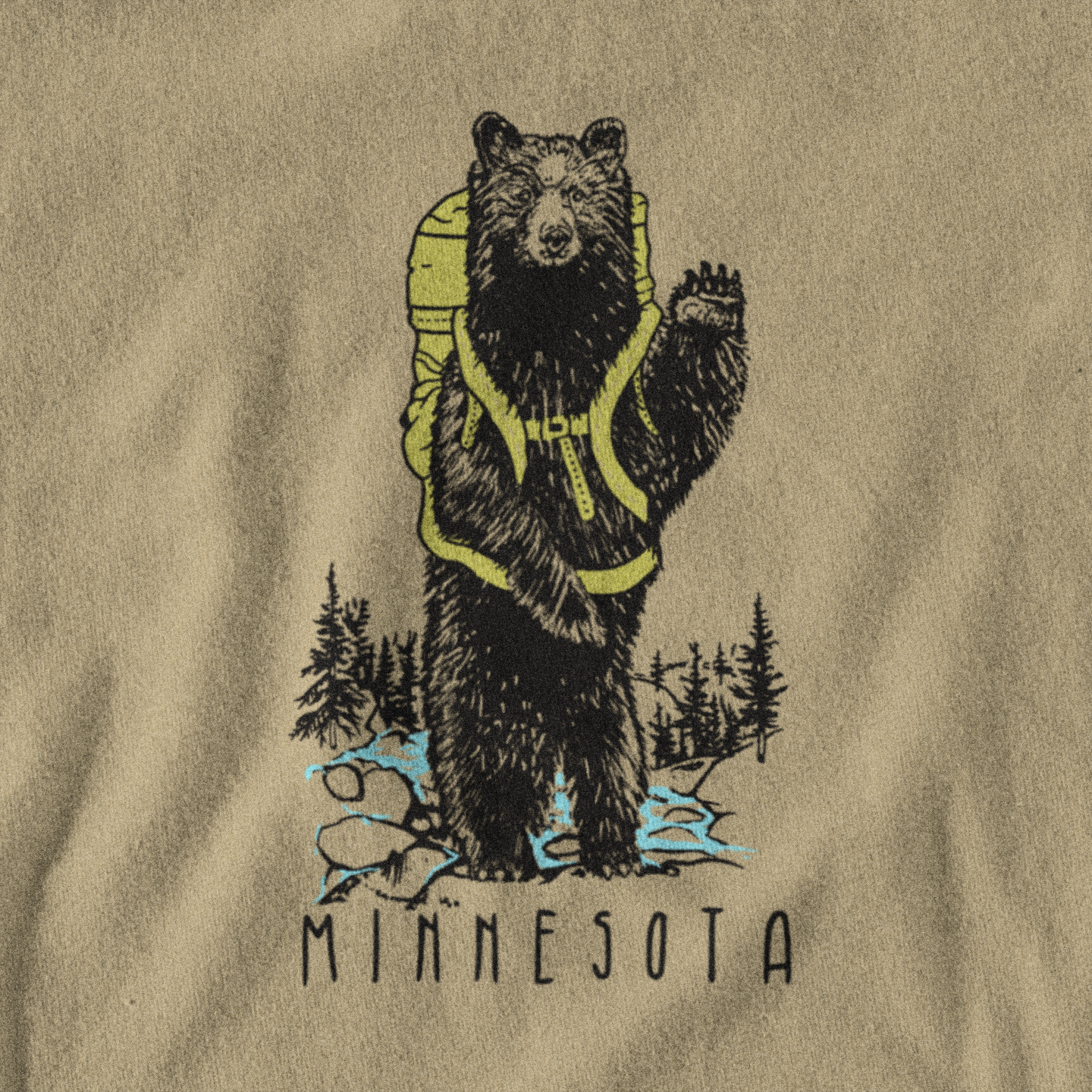 Hiking Buddy: Minnesota Unisex Tee