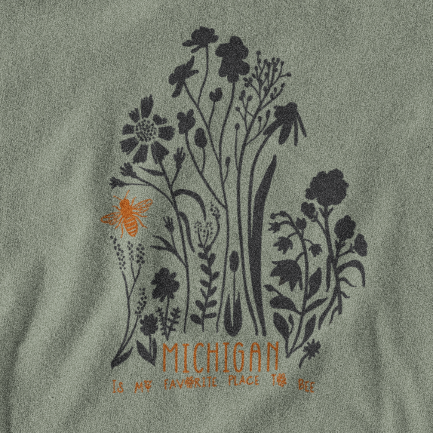 Michigan is My Favorite Place to Bee Unisex Tee