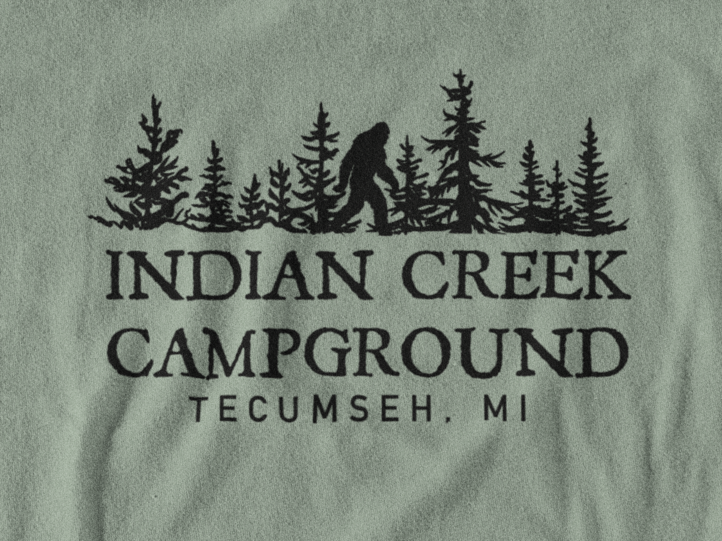 Indian Creek Campground Unisex Tee