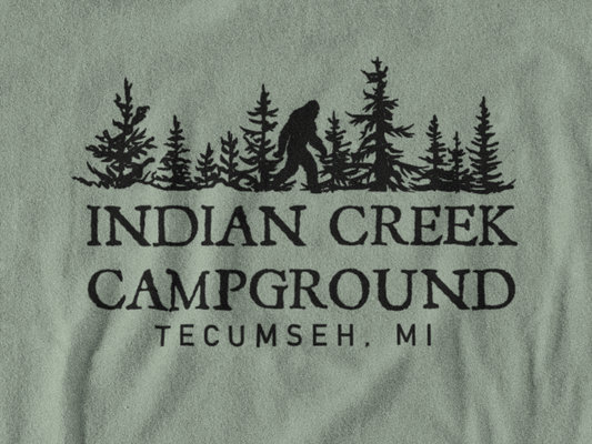 Indian Creek Campground Unisex Tee