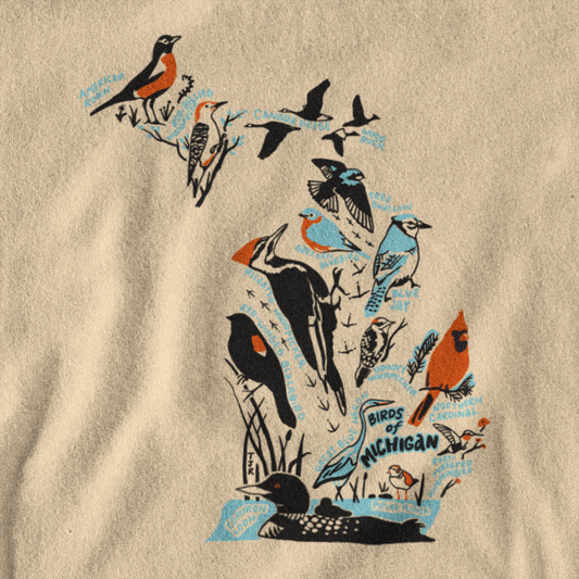 Birds of Michigan Unisex Tee