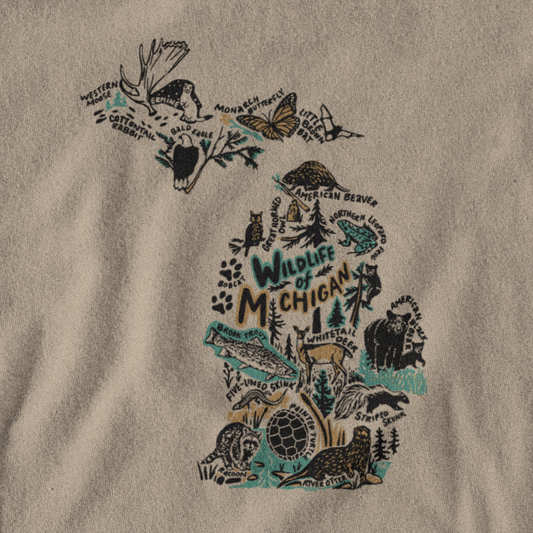 Wildlife of Michigan Unisex Tee