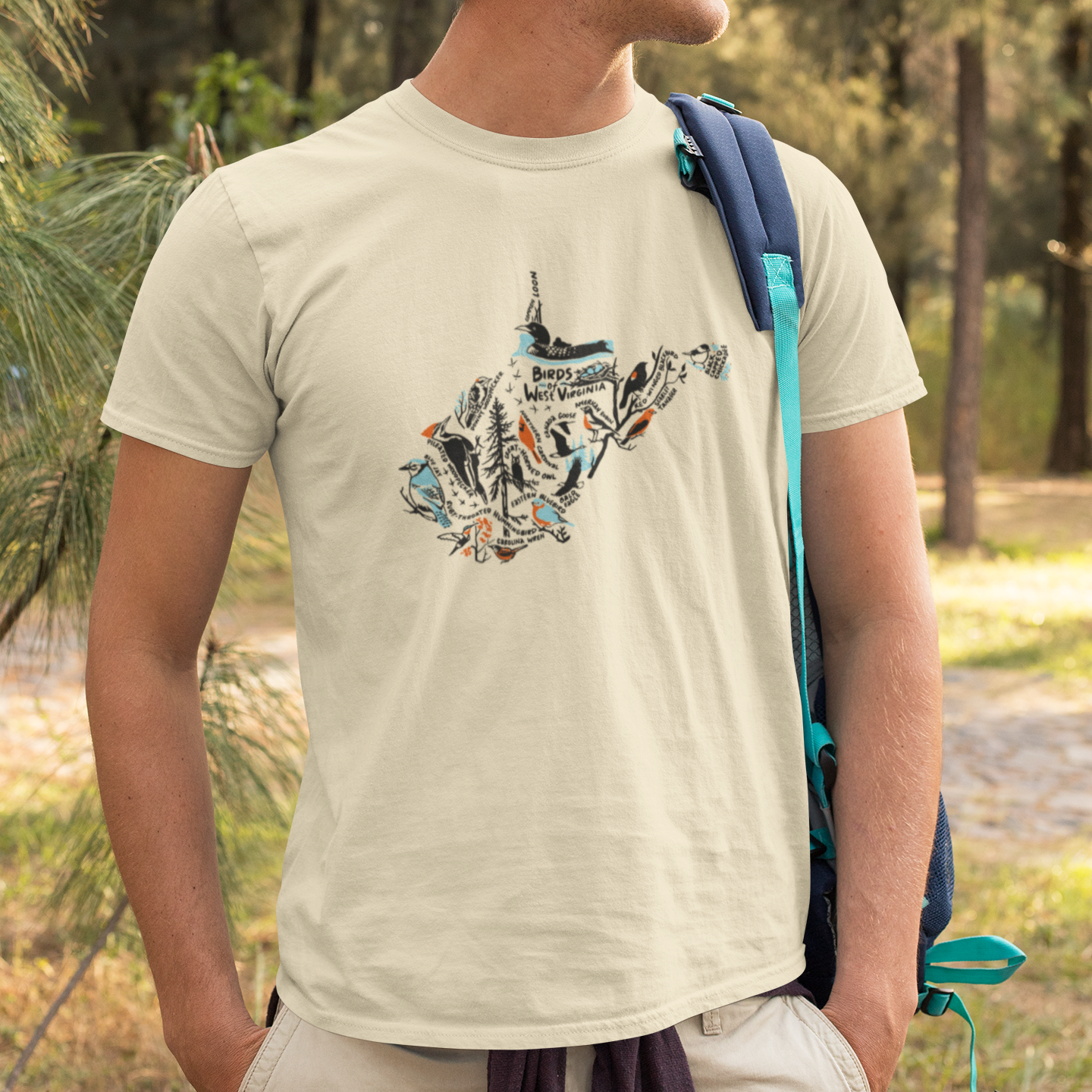 Birds of West Virginia Unisex Tee