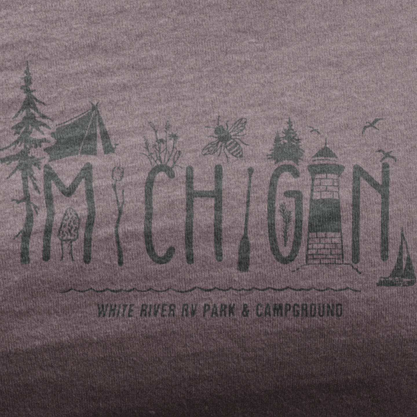 Essence of White River RV Park & Campground Unisex Tee