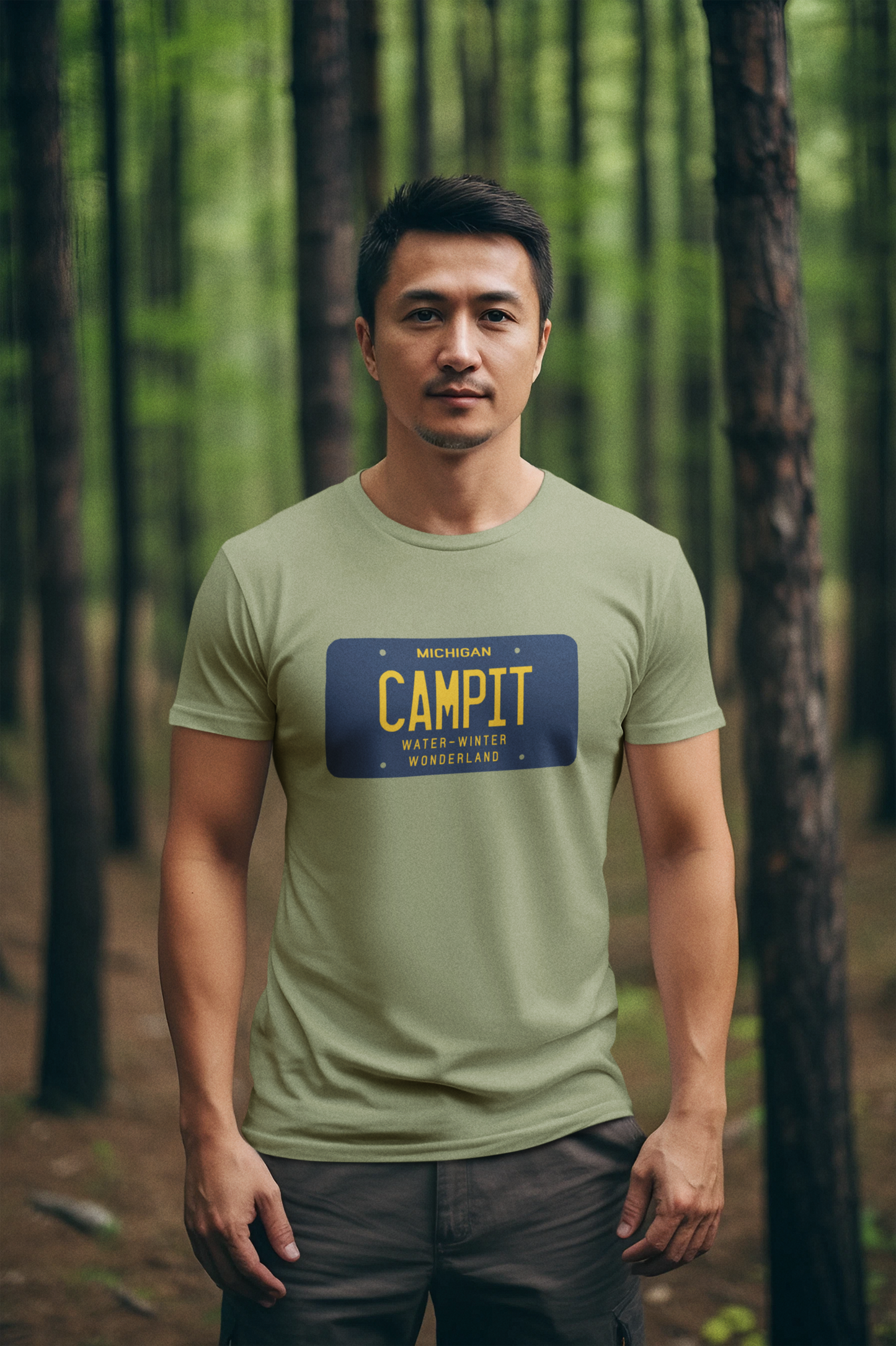 CAMPIT Lisence Plate Unisex Tee